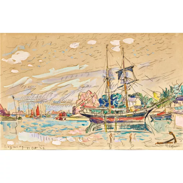 Paul Signac — « Loguivy ».
