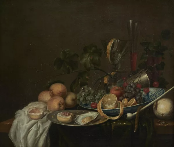 Jan Davidszoon de Heem — Suiveur de Jan Davidszoon de Heem — Nature morte au citron