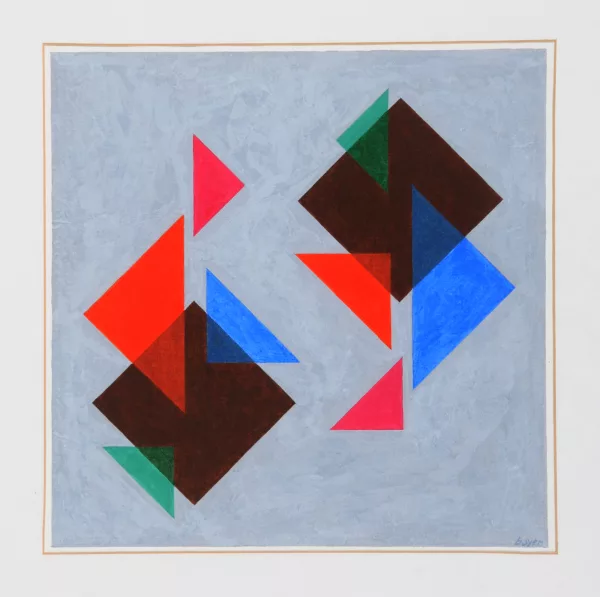 Herbert Bayer — Squares and their Triangles, 1976
