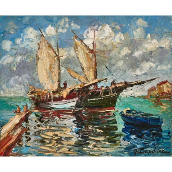 Georgi Aleksandrovich Lapshin — Barques