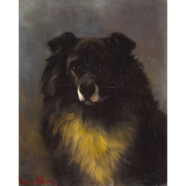 Edmond van der Meulen — Hundebildnis.