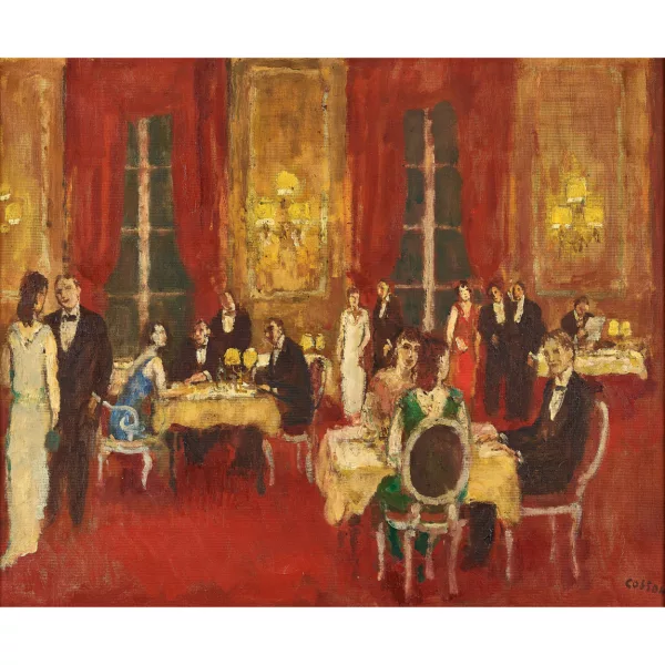 Jean Louis Marcel Cosson — Le foyer de l'opéra