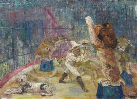 Josef Hegenbarth — Löwenbändiger