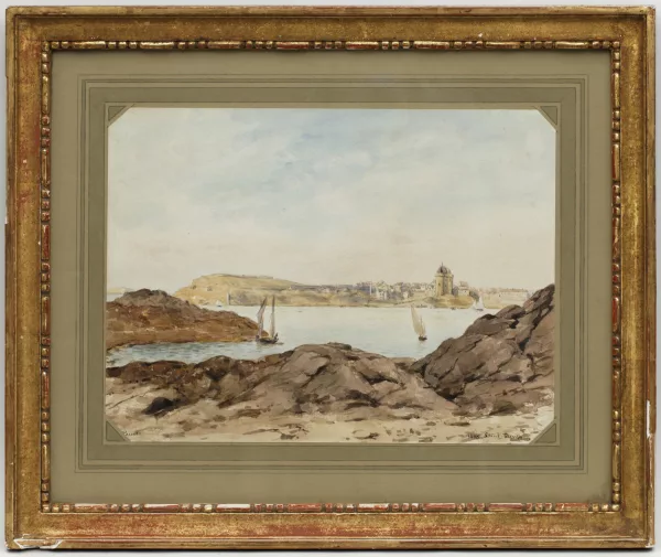 Fernand Paillet — Bâteaux à voiles, Saint-Servan