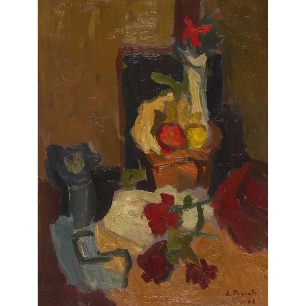 Epifanio Pozzato — "Fiori e frutta".