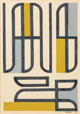 Jo Delahaut — Composition, 1954