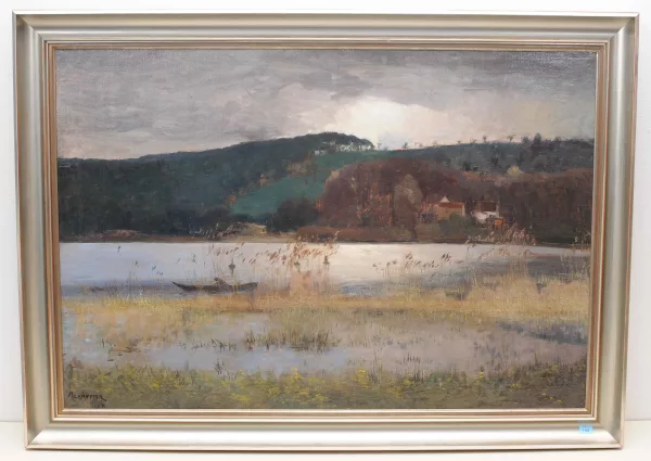 Max Arenz — Seelandschaft bei Postdam