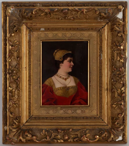 Moritz Stifter — Portrait de femme,