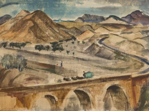 Willy Eisenschitz — Paysage d'Espagne,