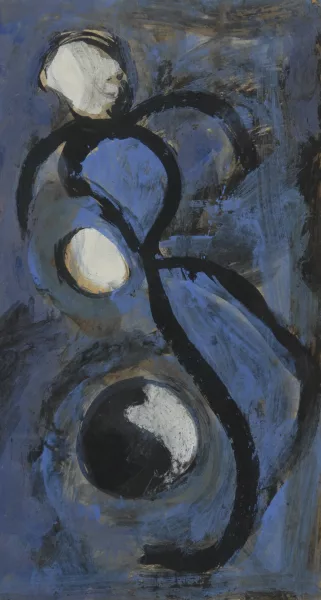 Bruno Ceccobelli — Senza titolo, 1987