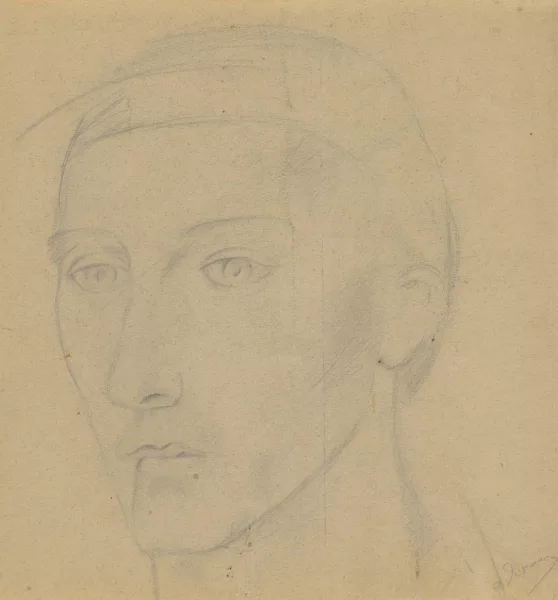 André Derain — Portrait d'homme