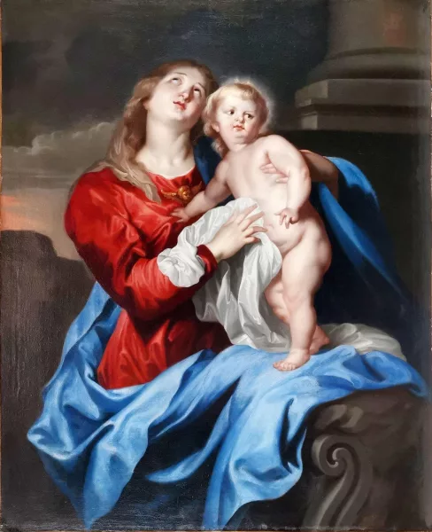 Antoine van Dyck — D’après Anthony van Dyck — Vierge à l'Enfant