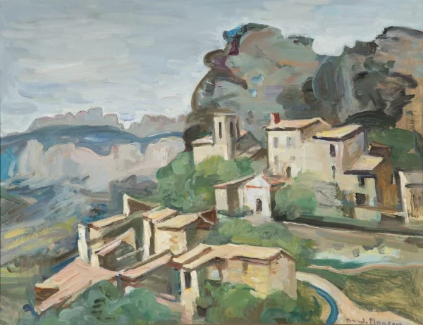 André Planson — Village provençal