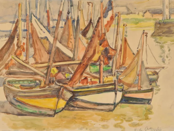Henri de Saint-Delis — Port de Honfleur