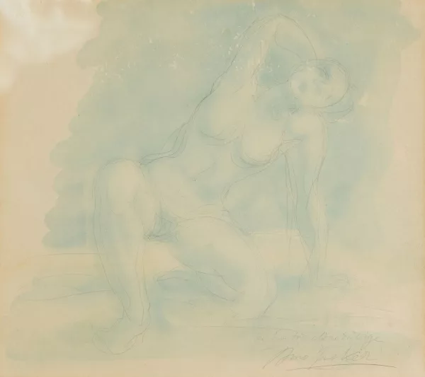 Arno Breker — Femme nue, le bras levé