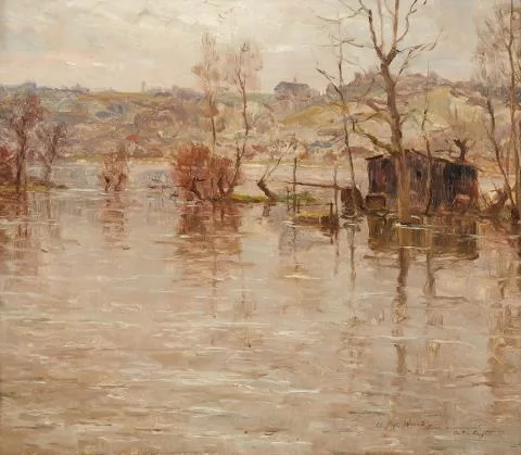 Louis Aston Knight — Französische Landschaft