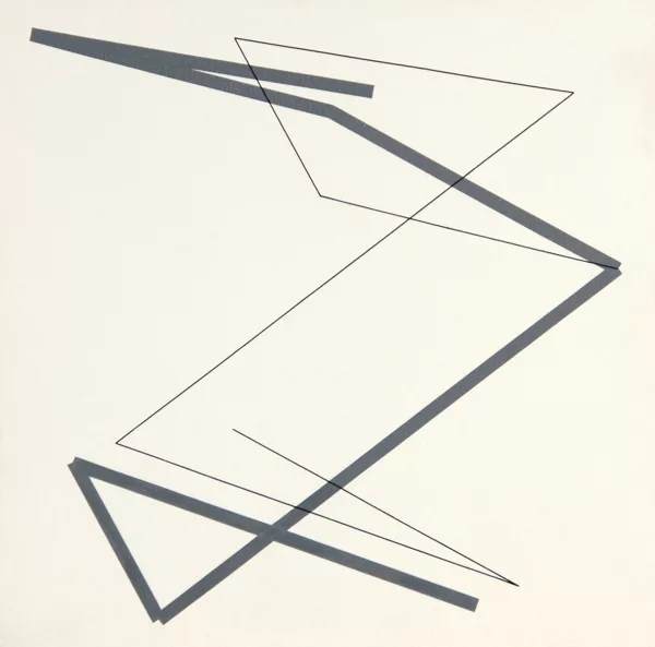 Manfred Mohr — P-495 SQ1, 1994