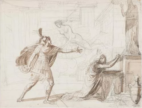 Francesco Nenci — Le sacrifice d'Iphigénie