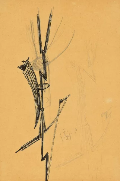 Julio González — Etude pour l'Ange N. 13, 1935