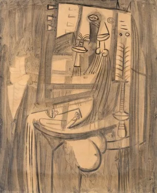 Wifredo Lam — Senza titolo, 1942