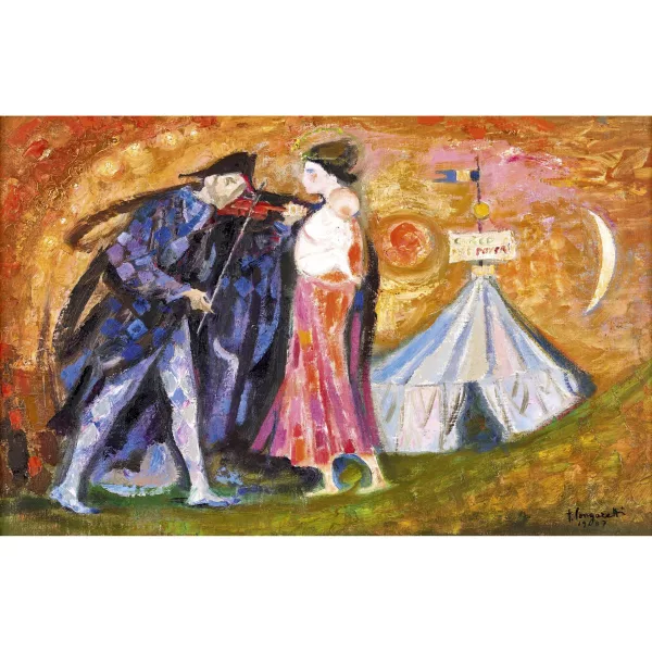 Trento Longaretti — "Il circo dei poveri".