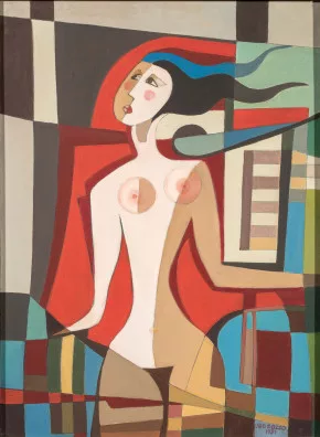 Ugo Pozzo — Frauenakt, 1951