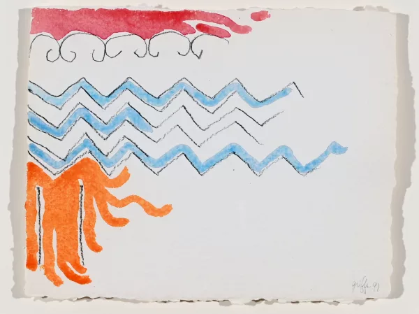 Giorgio Griffa — Sans titre, 1991