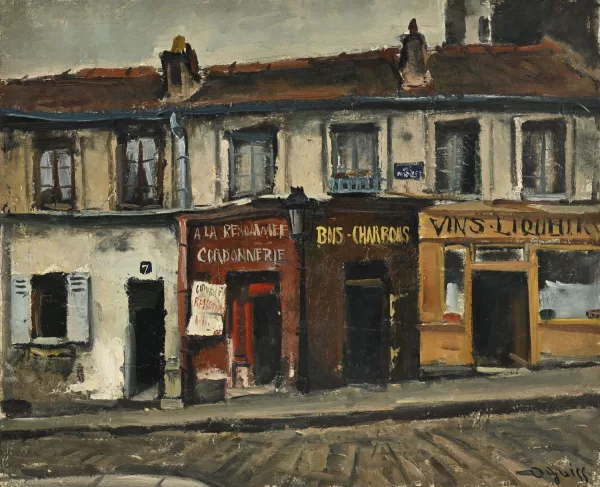 Takanori Oguiss — "Rue Nicolet, Montmartre",