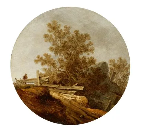 Frans de Hulst — Zwei kleine Landschaften