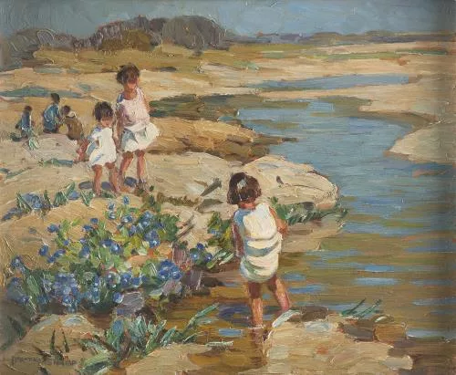 Dorothea Sharp — Personnes pataugeant