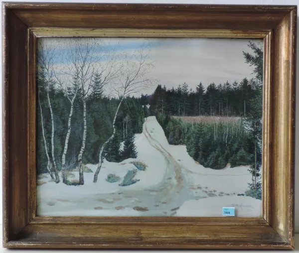 Heinrich Hofmeier — Winterlandschaft