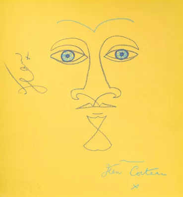Jean Cocteau — Gesicht
