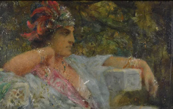 Fernand Lematte — Femme au turban