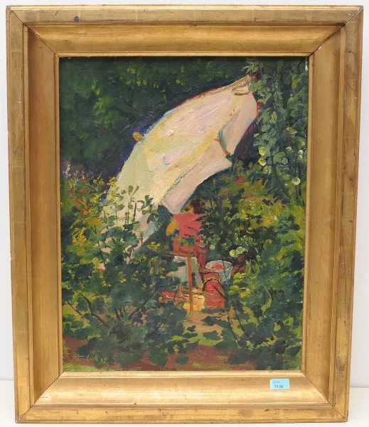 Anton Leidl — Johannisbeerpflückerin