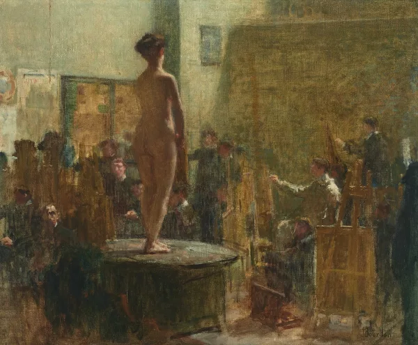Julien Léon Bourdon — Im Atelier des Künstlers