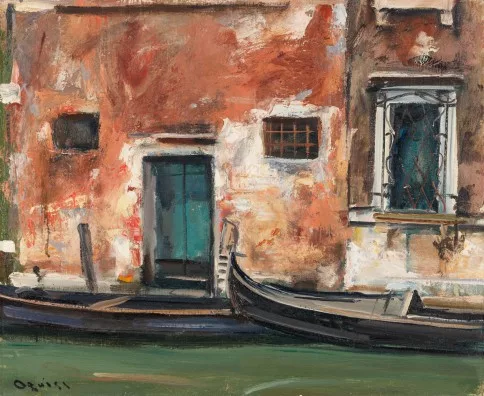 Takanori Oguiss — Venedig, Gondel
