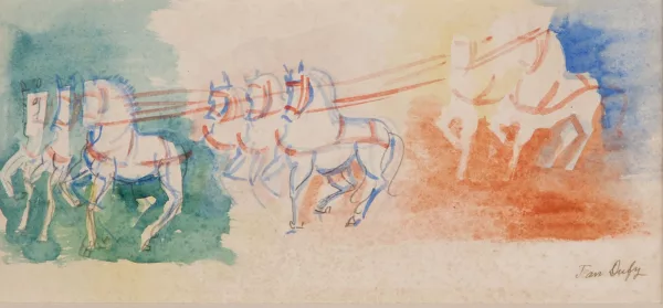 Jean Dufy — L'Attelage