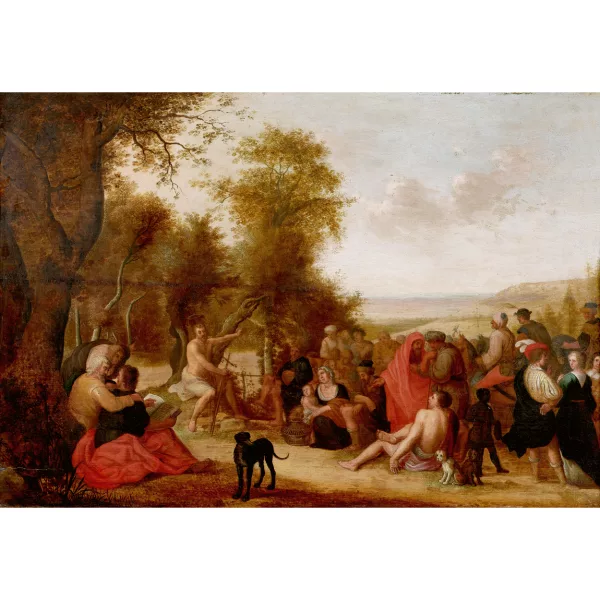 Cornelis Adamsz Willaerts — La prédication de saint Jean-Baptiste.