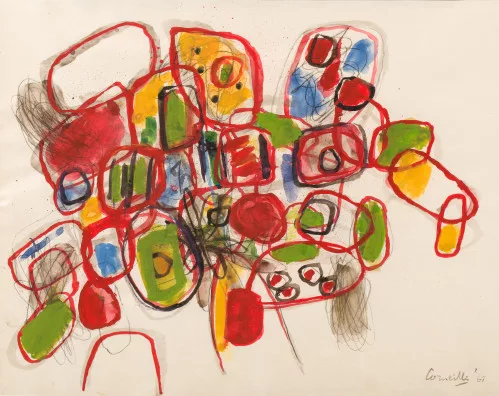 Guillaume Cornelis van Beverloo — Composition, 1967