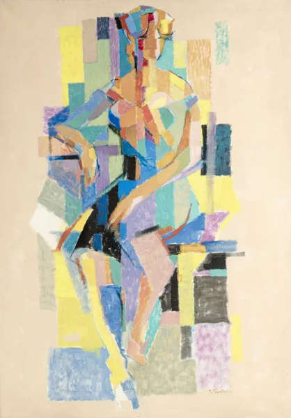 Jean Chevolleau — "Portrait de Madame X",