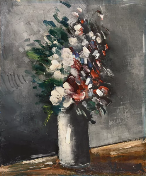 Maurice de Vlaminck — Vase de fleurs, vers 1932