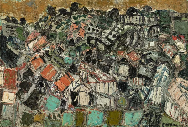 André Cottavoz — Les serres d'Antibes,