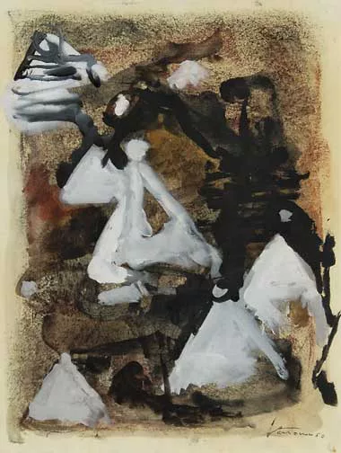 Giuseppe Santomaso — Sans titre, 1960