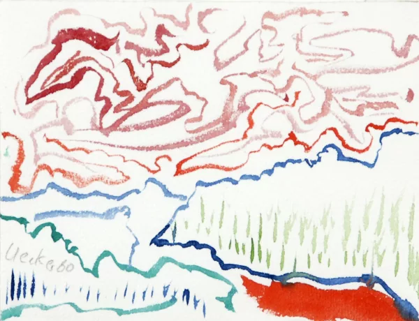 Günther Uecker — Sans titre, 1980
