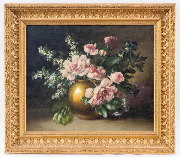 Émile Godchaux — Bouquet de pivoines