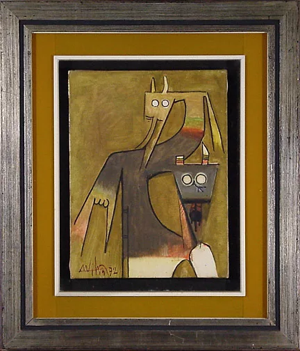Wifredo Lam — Composizione, 1972
