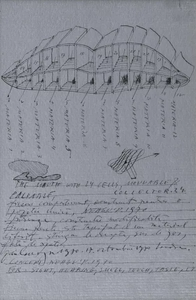 Paul Neagu — The mouth with 24 cells