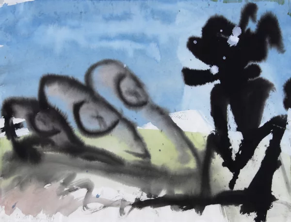 Siegfried Anzinger — Ohne Titel, 1983/1984