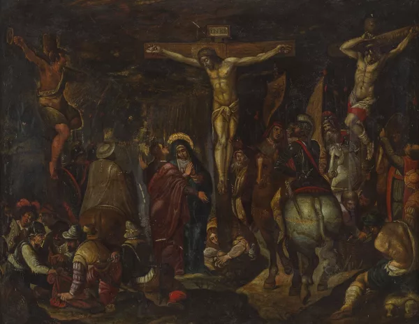 Frans Francken — Dans le goût de Frans Francken I — La crucifixion