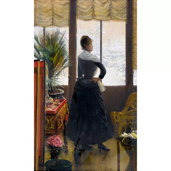 Norbert Gœneutte — "Reine dans l′Atelier de son Frère".